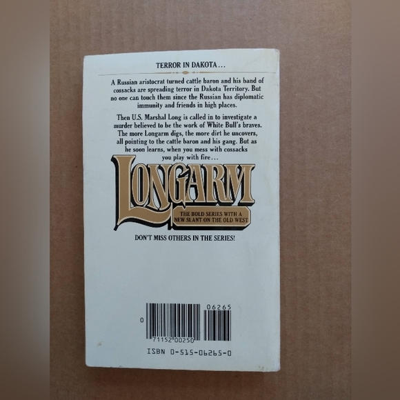 Longarm and the Cattle Baron  by Tabor Evans 1982 - Picture 2 of 2